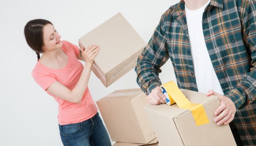 Storage and packing supplies for a Wanstead moving service