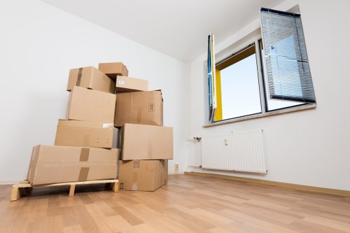 Furniture dismantling and office reassembly during a Wanstead relocation