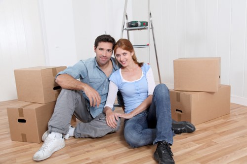 Staff member assessing a storage service concern