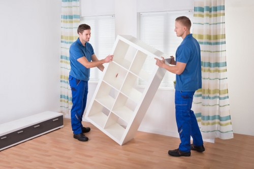 Clean and secure storage for wooden furniture in Wanstead