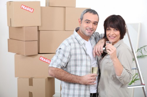 Load-based and cubic-yard storage quote example for Wanstead properties